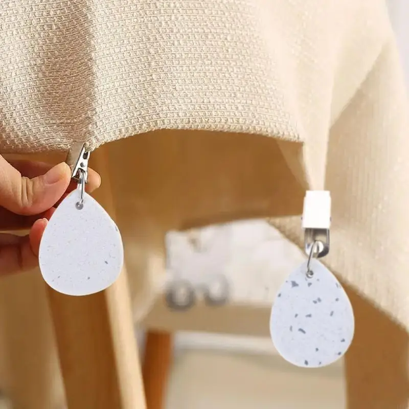 L9be 4pieces Weights Tablecloth Table Weight Outdoor Crolement Share Pendate Garden Drapery Cover Clips для