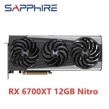 Sapphire RX 6700 XT 6700XT RX6700 Nitro 12GB GPU Video Card AMD Radeon RX6700XT Graphics Cards Desktop PC Office Computer Game 1