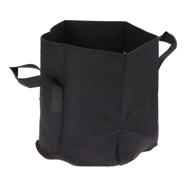 

1 Pc Planting Bag Black Non Woven Fabric Grow Bags 3 Gallon Felt Grow Bag Vegetable Fruit Plant Grow Bags Garden Supplies