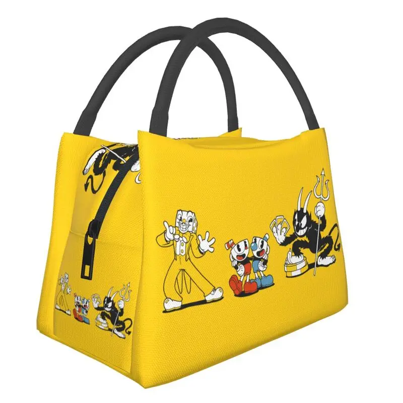 

Персонализированная популярная мультяшная настольная сумка для обеда, Женский Термоизолированный Ланч-бокс для работы или путешествий