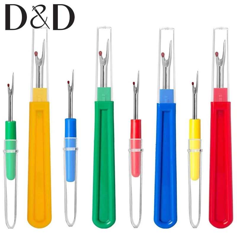 

8Pcs Colorful Sewing Seam Ripper 4 Big and 4 Small Handy Stitch Ripper Thread Remover Tools for Sewing Stitch Thread Unpicker