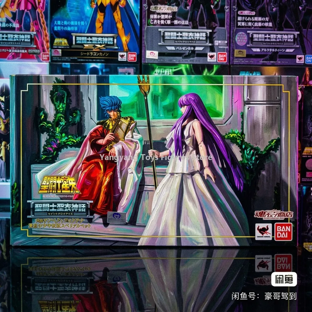 Фото Оригинальный набор BANDAI Saint Cloth Myth: Фобус, Абель, Аполлон, АТЕНА (Памятный набор) Tamashii. В наличии. Коллекционные аниме-фигурки. №1