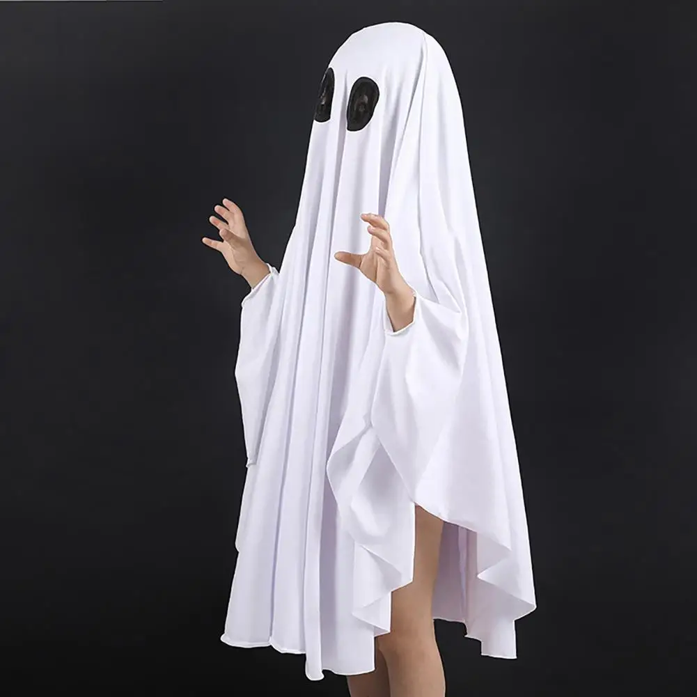 Great Halloween Cloak Breathable Lightweight Halloween Child Fancy Dress Gown Ghost Cloak  Toddler Cloak    Halloween Suit