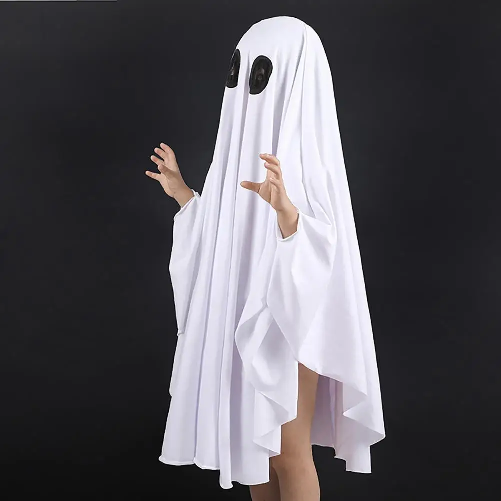 

Great Halloween Cloak Breathable Lightweight Halloween Child Fancy Dress Gown Ghost Cloak Toddler Cloak Halloween Suit
