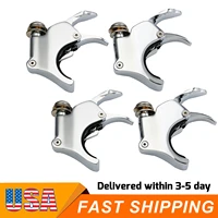 2pairlot motorcycle 49mm quick release windshield clamps for harley dyna super glide low rider sportster 883 1200