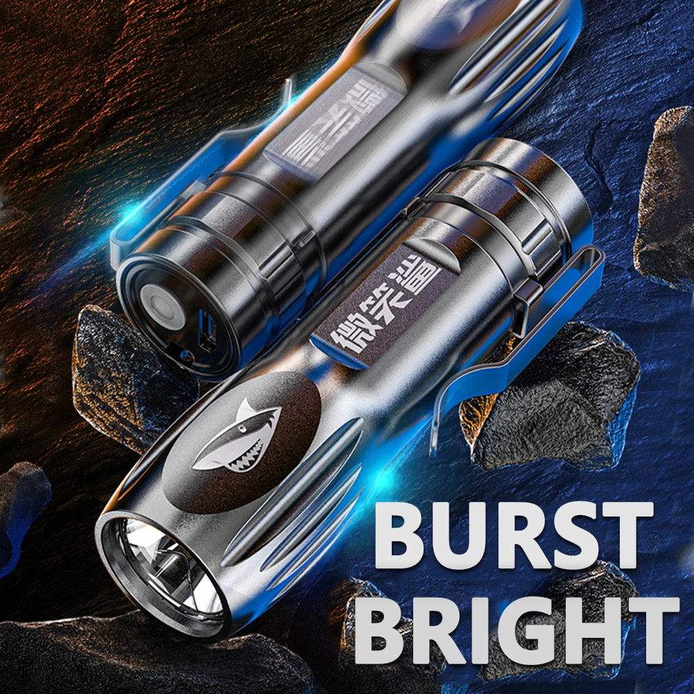 

Waterproof G3 LED Torch Outdoor Camping Pocket Powerful Lighting Flashlight Mini Torch High Power USB Rechargeable Flashlight