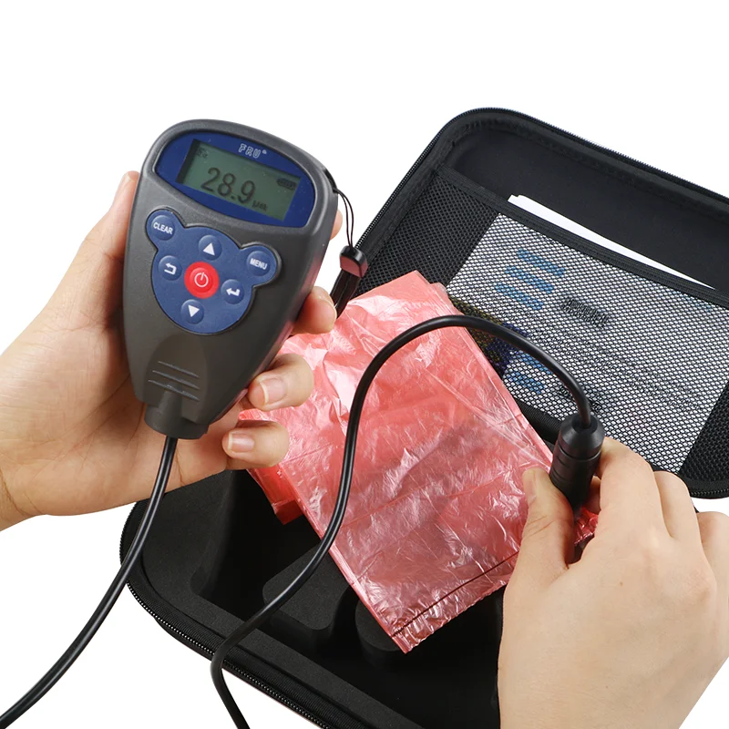 

Прибор для измерения толщины пластиковой пленки 0-1250, принцип Micro Feris