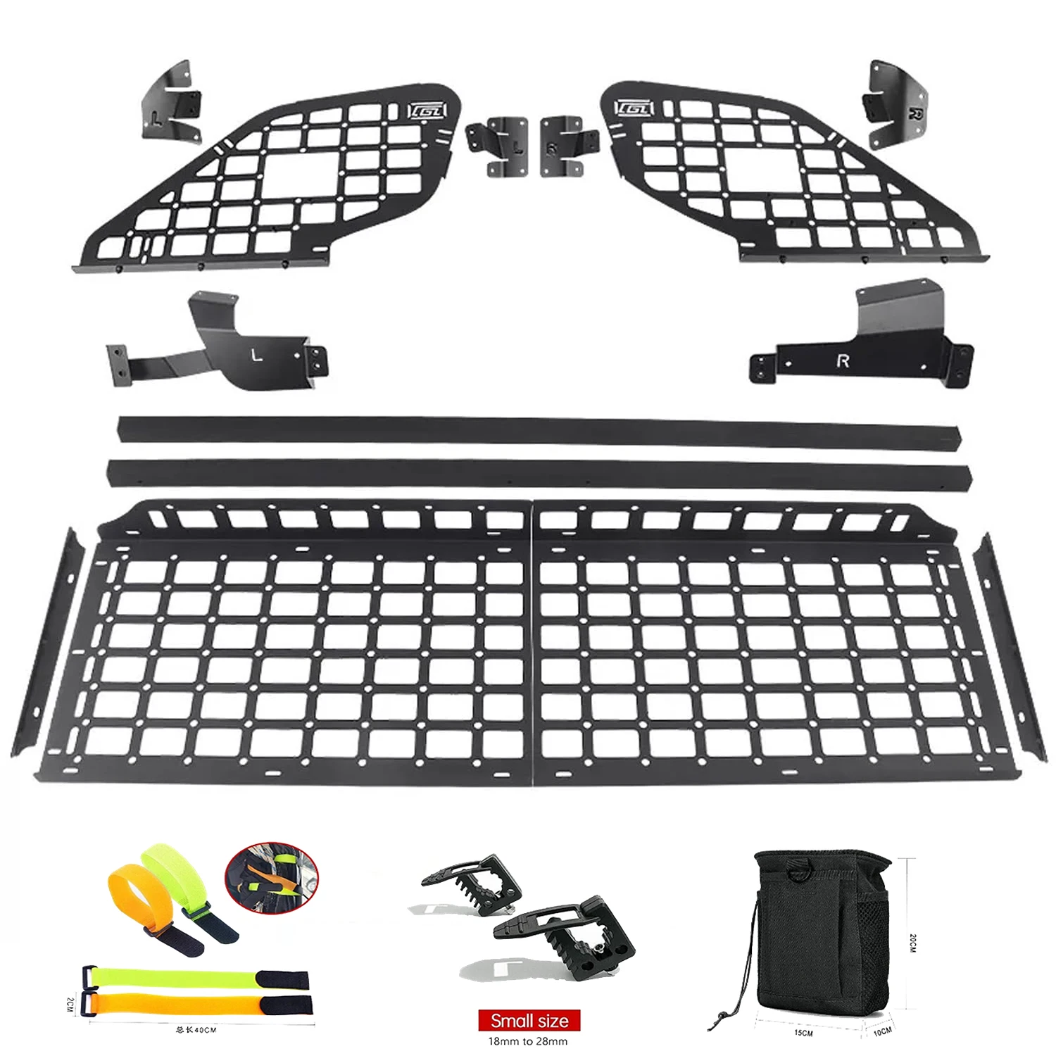 

CGZ для Subaru Forester 2014-18 панель Molle модульная панель для хранения полка для хранения багажа задняя грузовая стойка органайзер для багажника