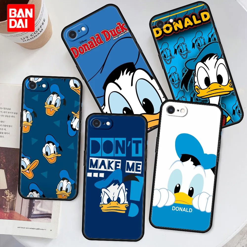 

Cover Case for iPhone 6 6s 7 8 X XR XS Max SE 2020 Plus 6plus 7plus 8plus Bag Capa Armor Phone Soft Official Shell Donald Duck