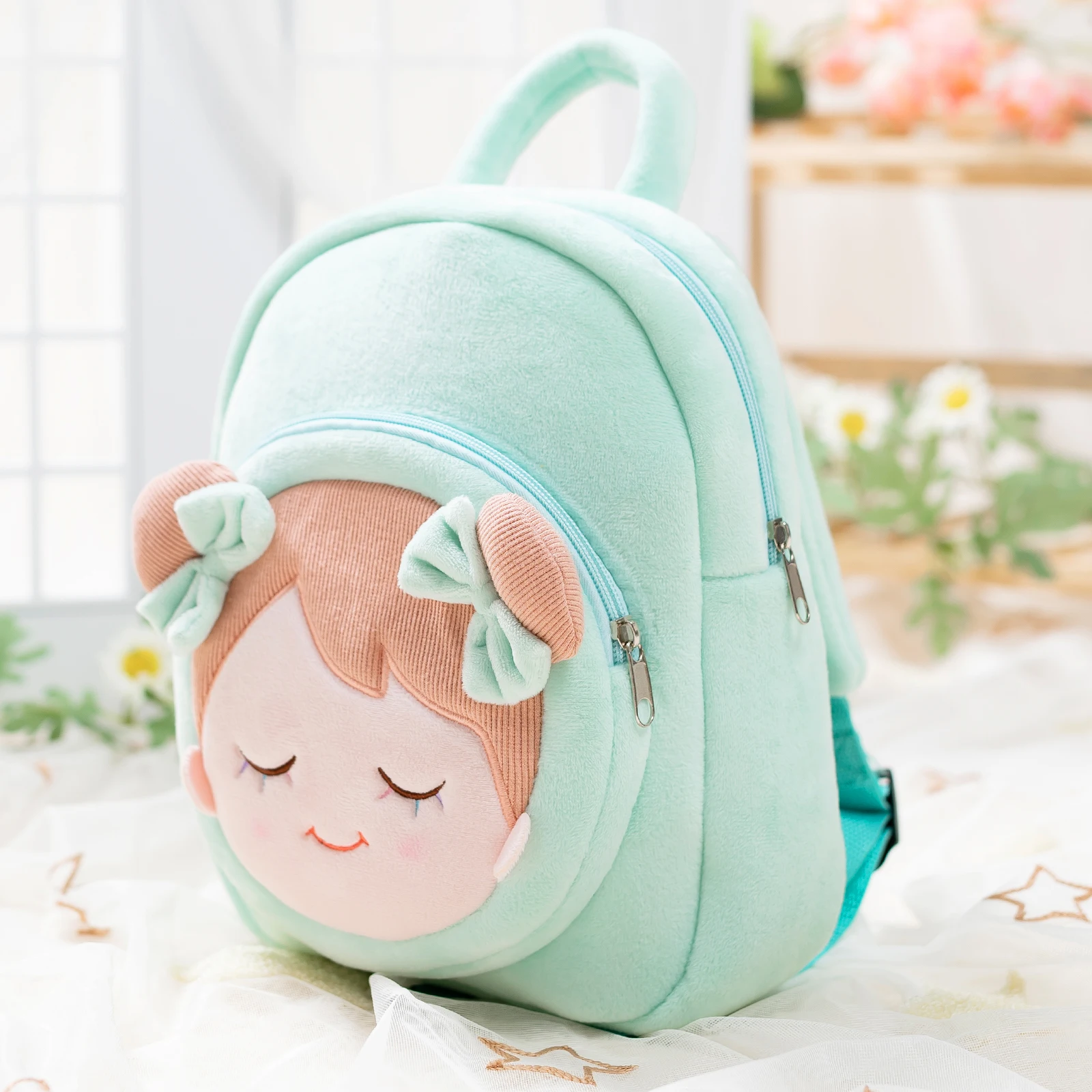 

Starpony 11" Plush Backpacks Kawaii Girl Children's Small School Bag Toddler Stuffed Plush Backpack For Kids Child Outdoor Bags