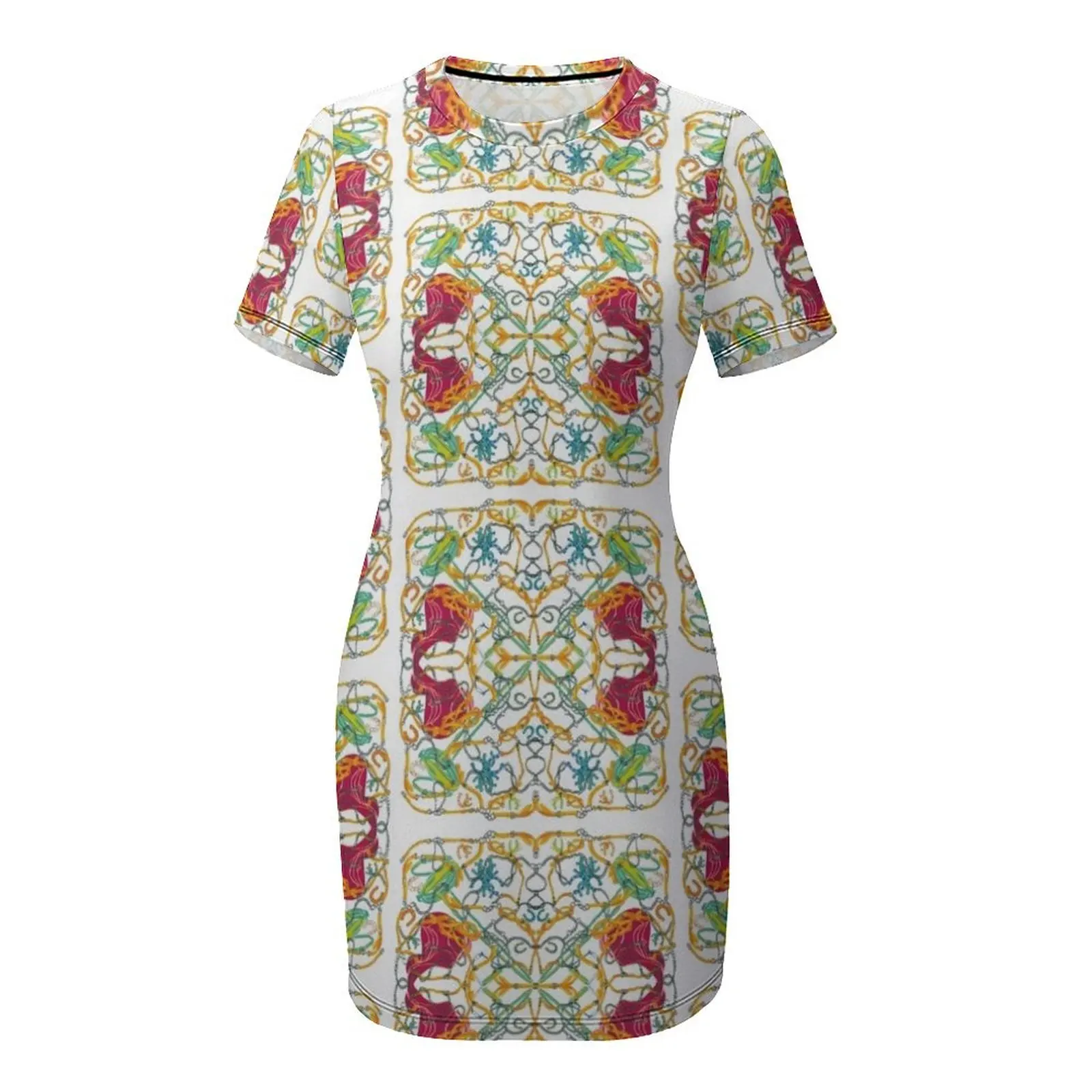 Оборудование для седла Horsetack с узором уздечкой любителей лошадей Платье