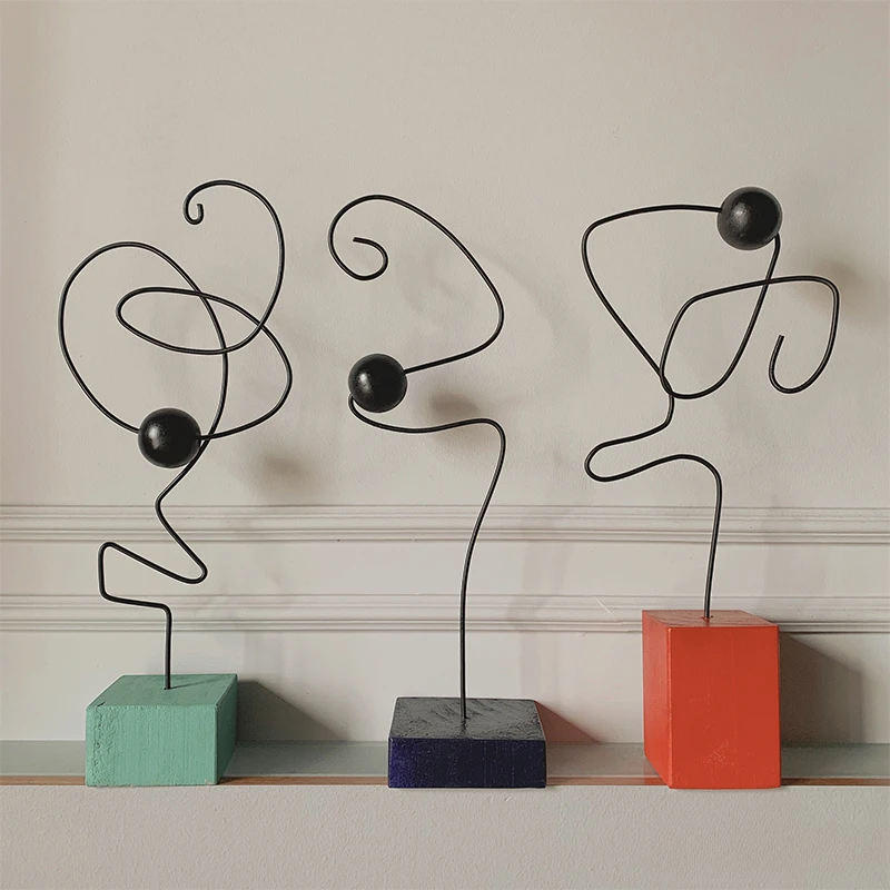 

Creative Abstract Irregular Shape Home Art Desktop Ornaments Niche Decoration Ins