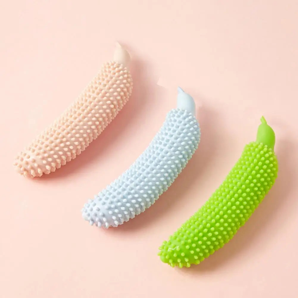 

Dog Chew Toy Cleaning Teeth TPE Cucumber Stick Pet Teething Bite Resistant Molar Teeth Cleaning Dog Training Pet Supplies