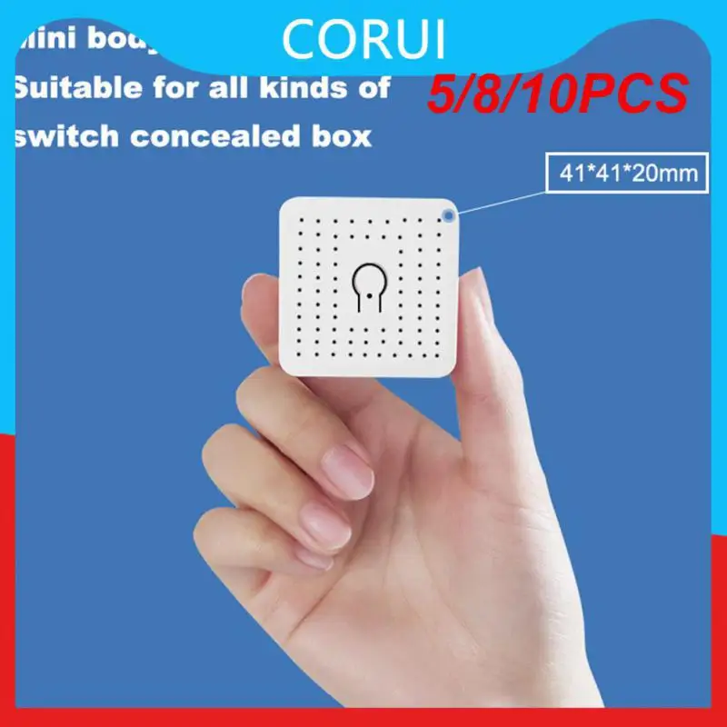 

5/8/10PCS Wireless Switch App Remote Wifi Diy Smart Switch Support 2-way Control 16a Wifi Mini Smart Switch Smart Home
