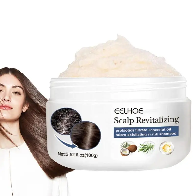 Scalp Scrab Scalp Itch Relief Degrease Shampoo Nourishes Hair With Natural Ingredients Regulates Oxidation Cleans Impurities