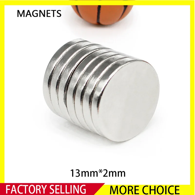 

5~200PCS 13*2 Round Neodymium Magnets 13mm x 2mm Sheet Strong Cylinder Rare Earth Powerful Magnetic magnet Disc 13x2 mm