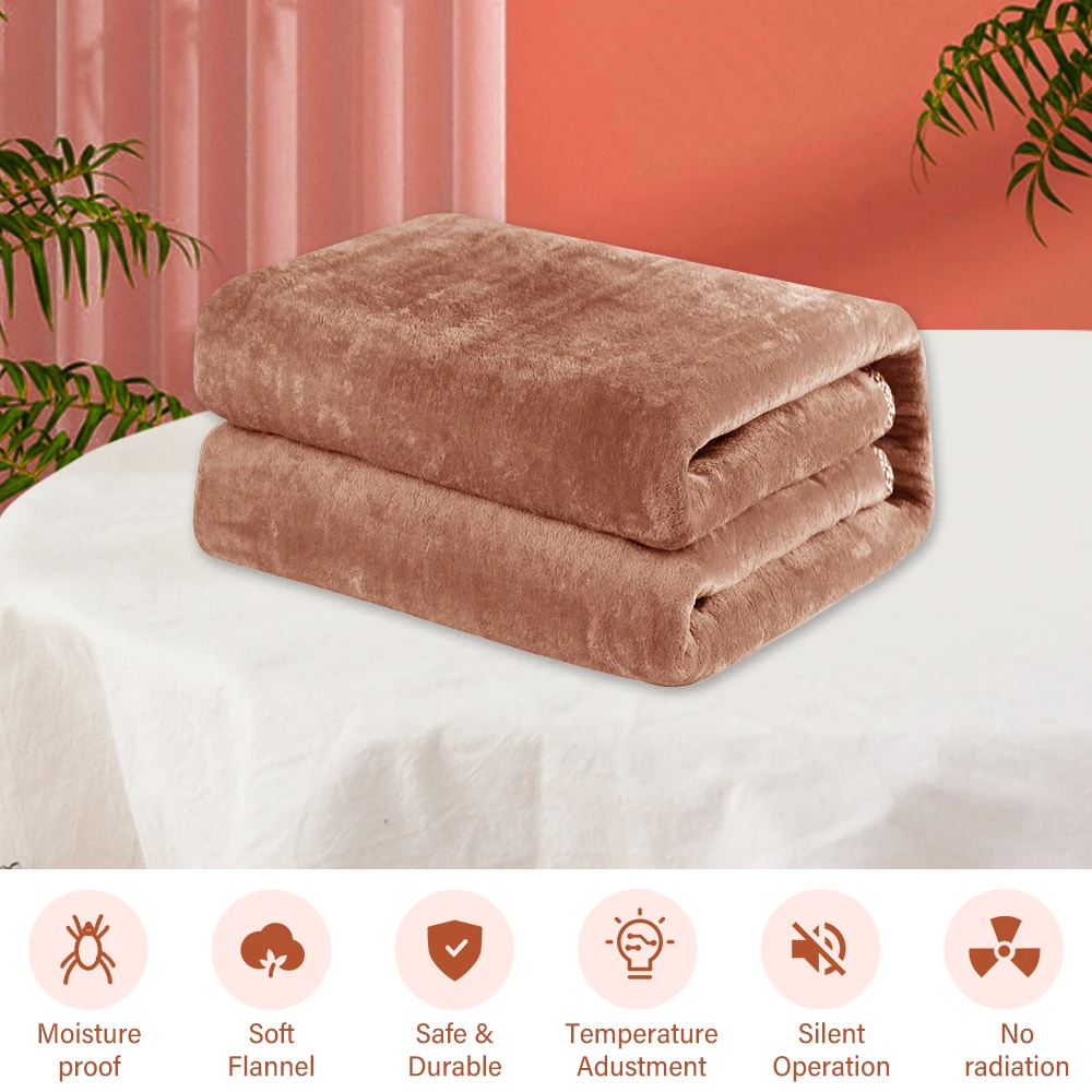 

Electric Blanket 110-220V Automatic Protection Type Thickening Electric Blanket Body Warmer Heated Blanket Electric Mat Carpet