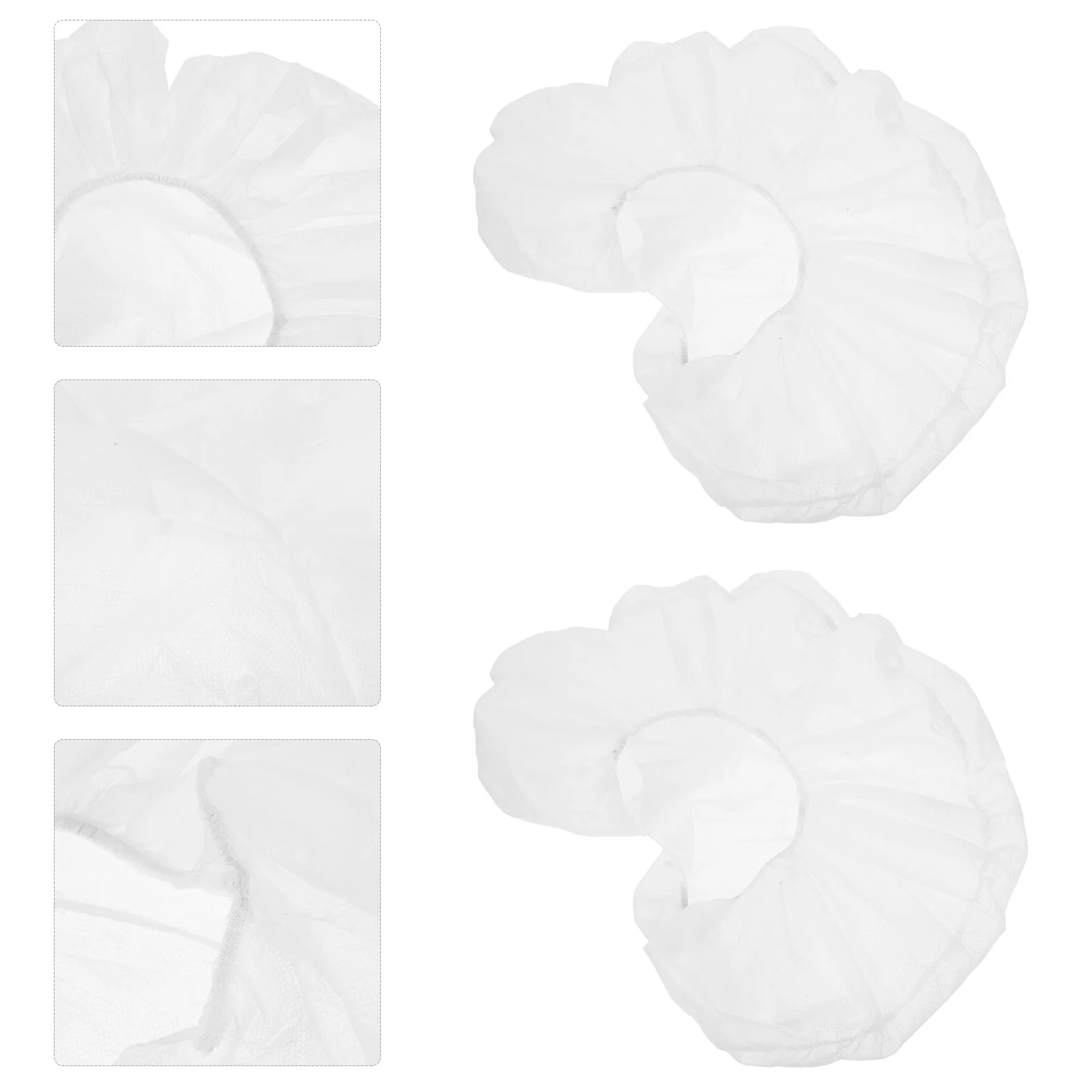 

50pcs Non-Woven U-Shaped Massage Pillow Covers Face Pillow Covers for Spa Beauty Salon