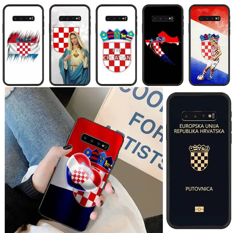 

Croatia Flag Phone Case For Samsung Galaxy S7 Edge Plus S9 S20Plus S20ULTRA S10lite S225G S10 Case