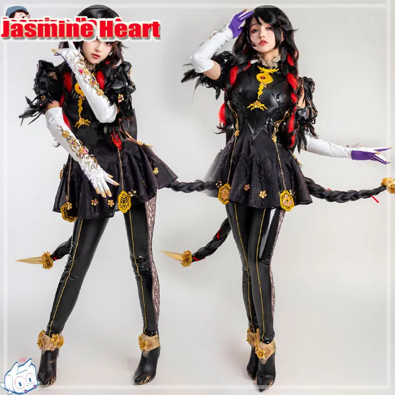 

Pre-sale Ms May Game Bayonetta 3 Bayonetta Cosplay Costume Sets Black Sexy Game Battle Costume ベヨネッタCereza Cosplay Costume