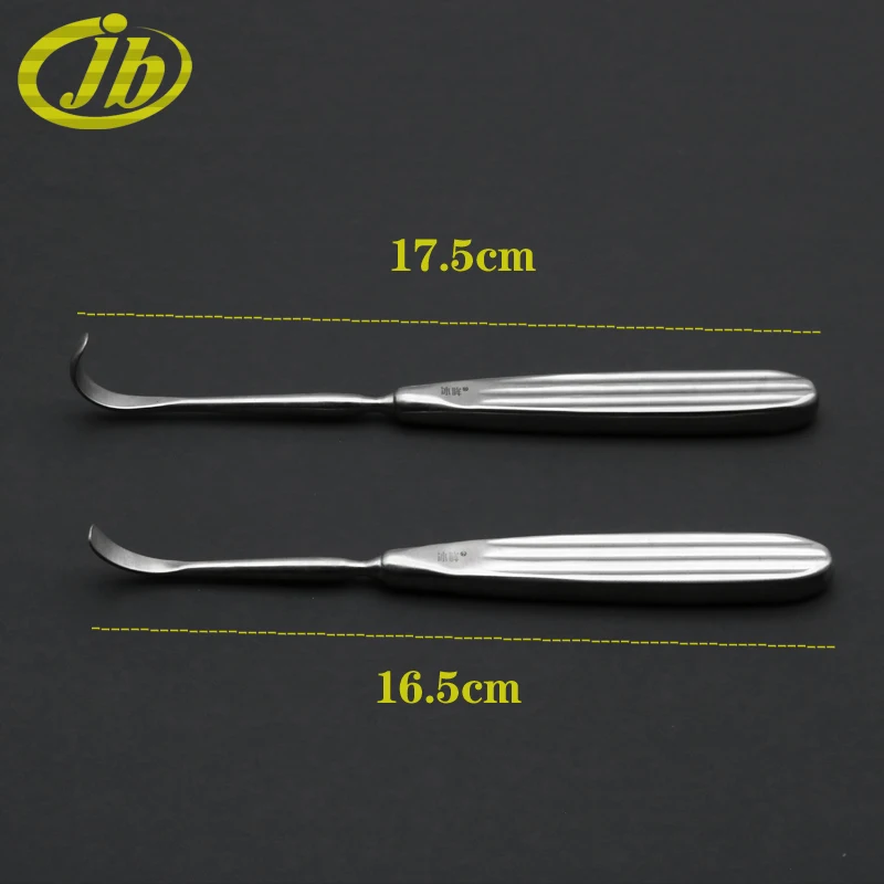 Nasal detacher stainless steel 16.5/17.5cm nasal cartilage elevator cosmetic plastic surgery surgical operating instrument