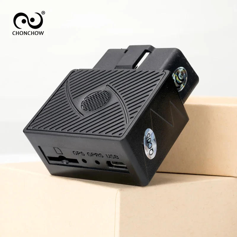 Новый мини GPS трекер 16 Pin OBD2 GSM GPRS слушать положение SMS Отслеживание локатор в