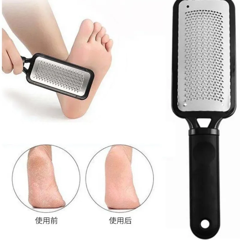 Многоразовый Рашпиль из нержавеющей стали для педикюра фрикционная пилка пяток