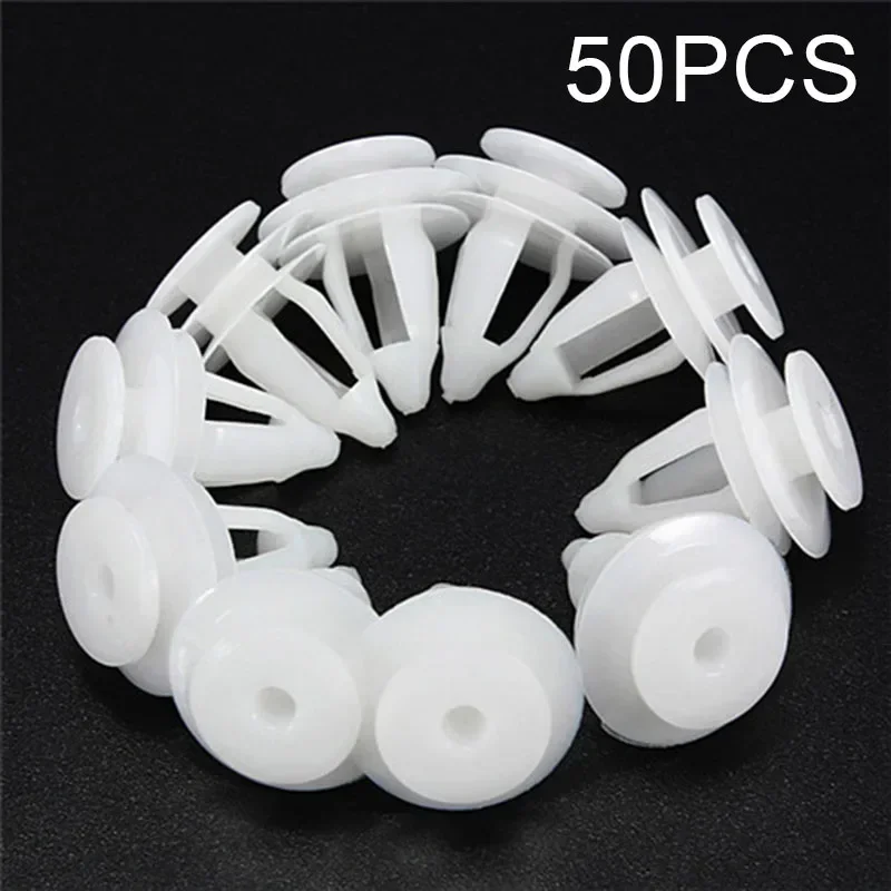 

50x внешние боковые молдинги, зажимы для отделки дверей для Citroen Saxo Xsara Berlingo, автомобильные крепежные детали, новые