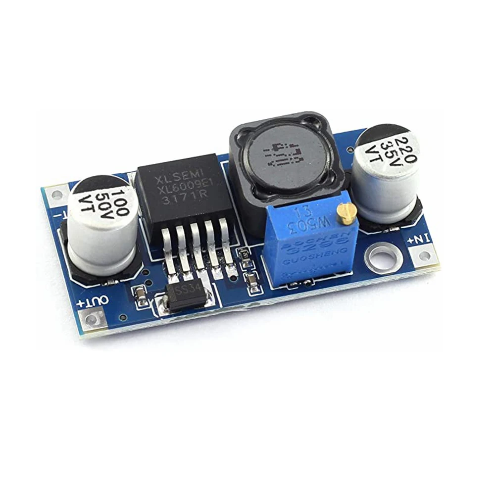 10pcsXL6009 DC-DC Повышающий Модуль питания регулируемый супер модуль LM2577 повышающий