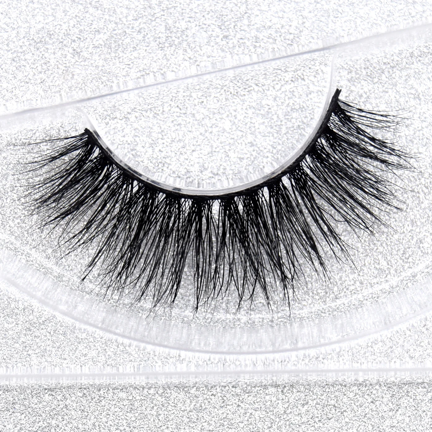 Visofree 3D норковые ресницы настоящие ручной работы пересекающиеся индивидуальные