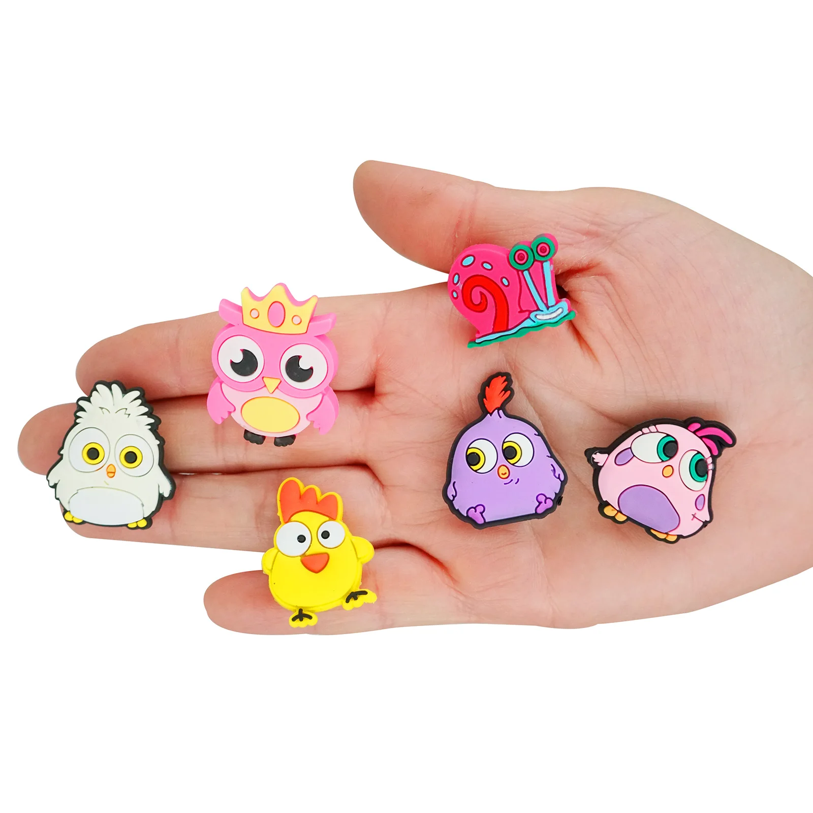 1 шт. украшения для обуви в виде животных |