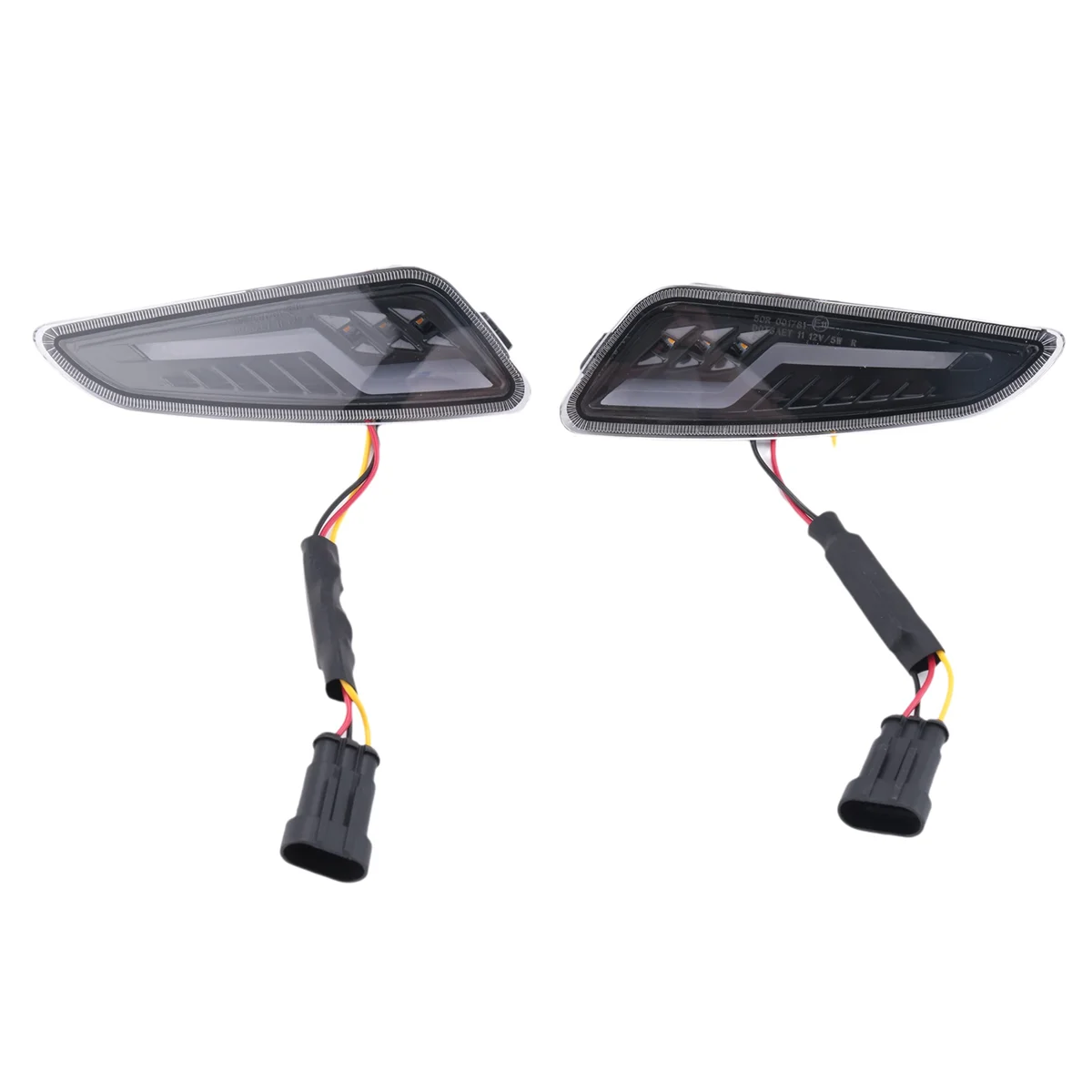 Мотоциклетные передние и задние поворотные сигналы блики для дневных ходовых