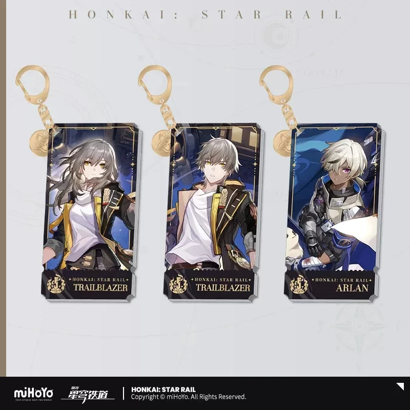 

miHoYo Honkai Star Rail Fashion Drawing Series Acrylic Pendant - Destruction Of Life Path Cosplay Theme Moving Game Jewelry