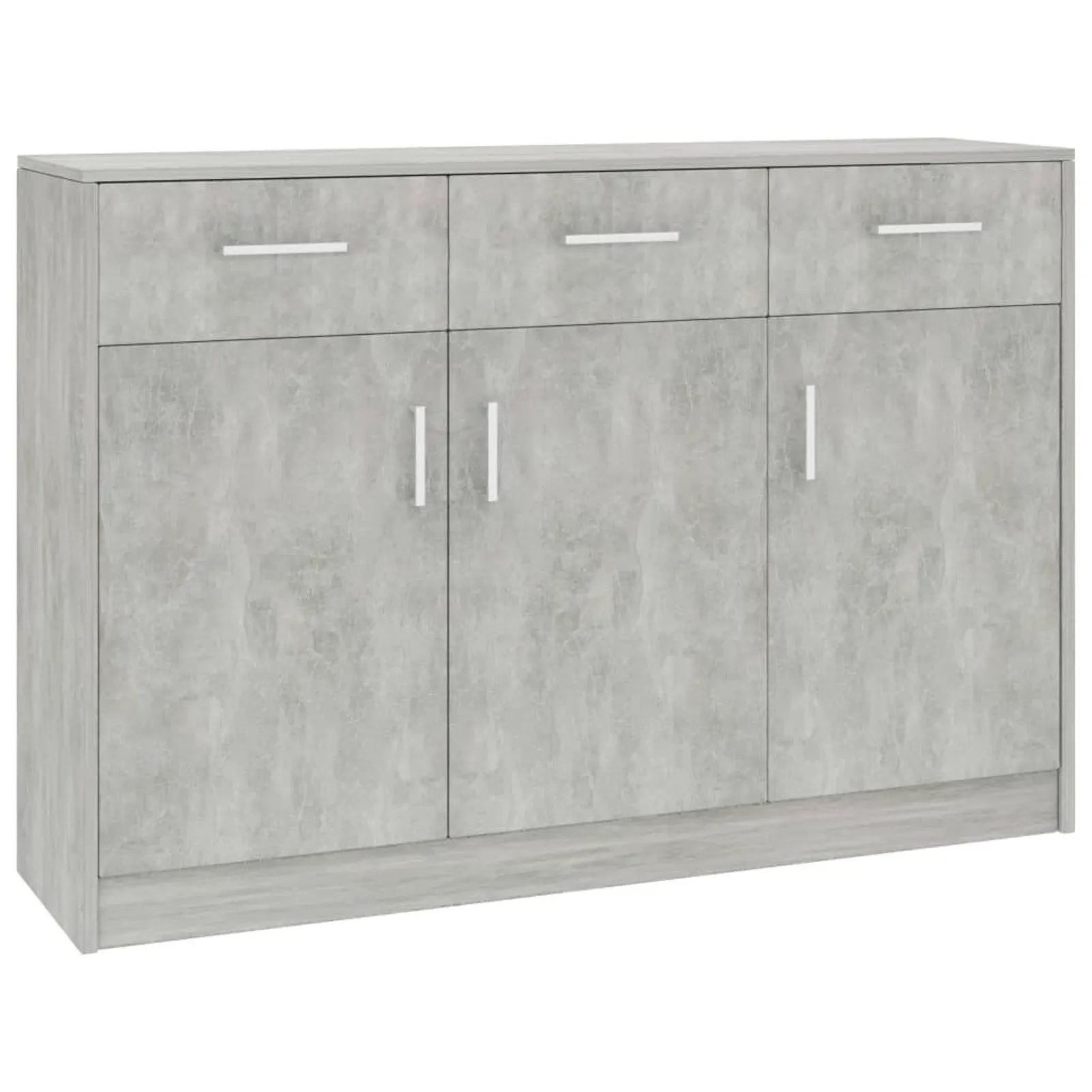 

Sideboard Concrete Gray 43.3"x13.4"x29.5" Chipboard