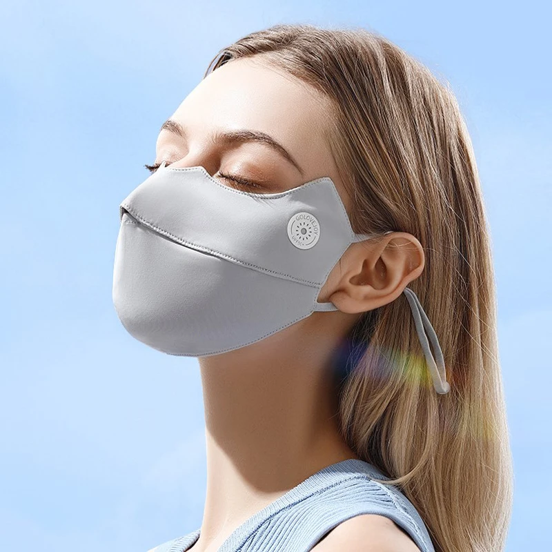 

Golf summer Eye Mask driving running sun protection mask full face UV protection ice mask eye protection