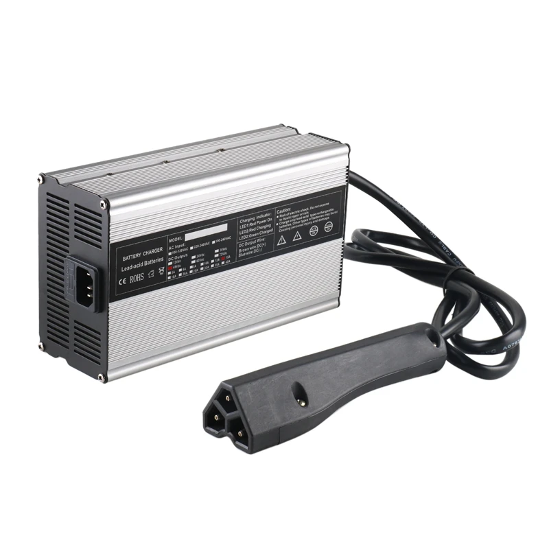 

15AMP With RXV Plug Golf Cart Battery Charger For 48 Volt Golf Cart Charger For EZGO Yamaha 110V US Plug