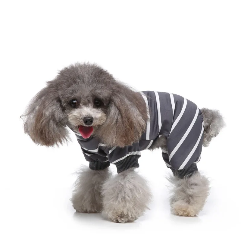 

Cotton Dog Pajamas Four Seasons Pet Jumpsuits Coat for Small Dogs Puppy Cat Yorkie Chihuahua Pomeranian Sleepsuit Dogs Clothes