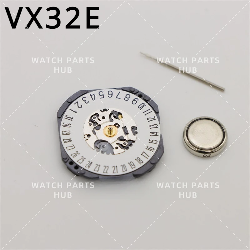 Новый японский механизм VX32 VX32E, кварцевый электронный механизм ...