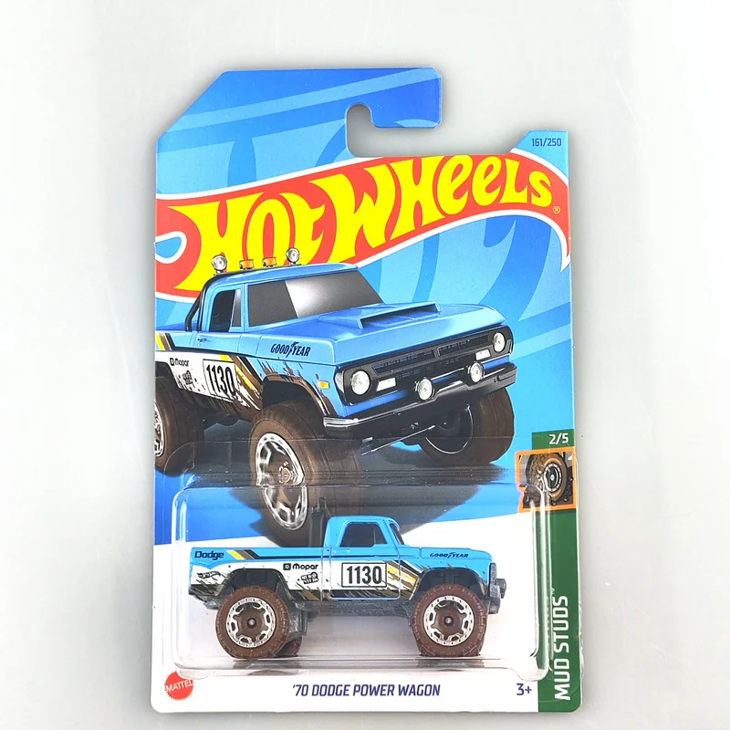 

2023-161 автомобили Hot Wheels 70 DODGE POWER WAGON 1/64 металлические Литые модели игрушечных автомобилей