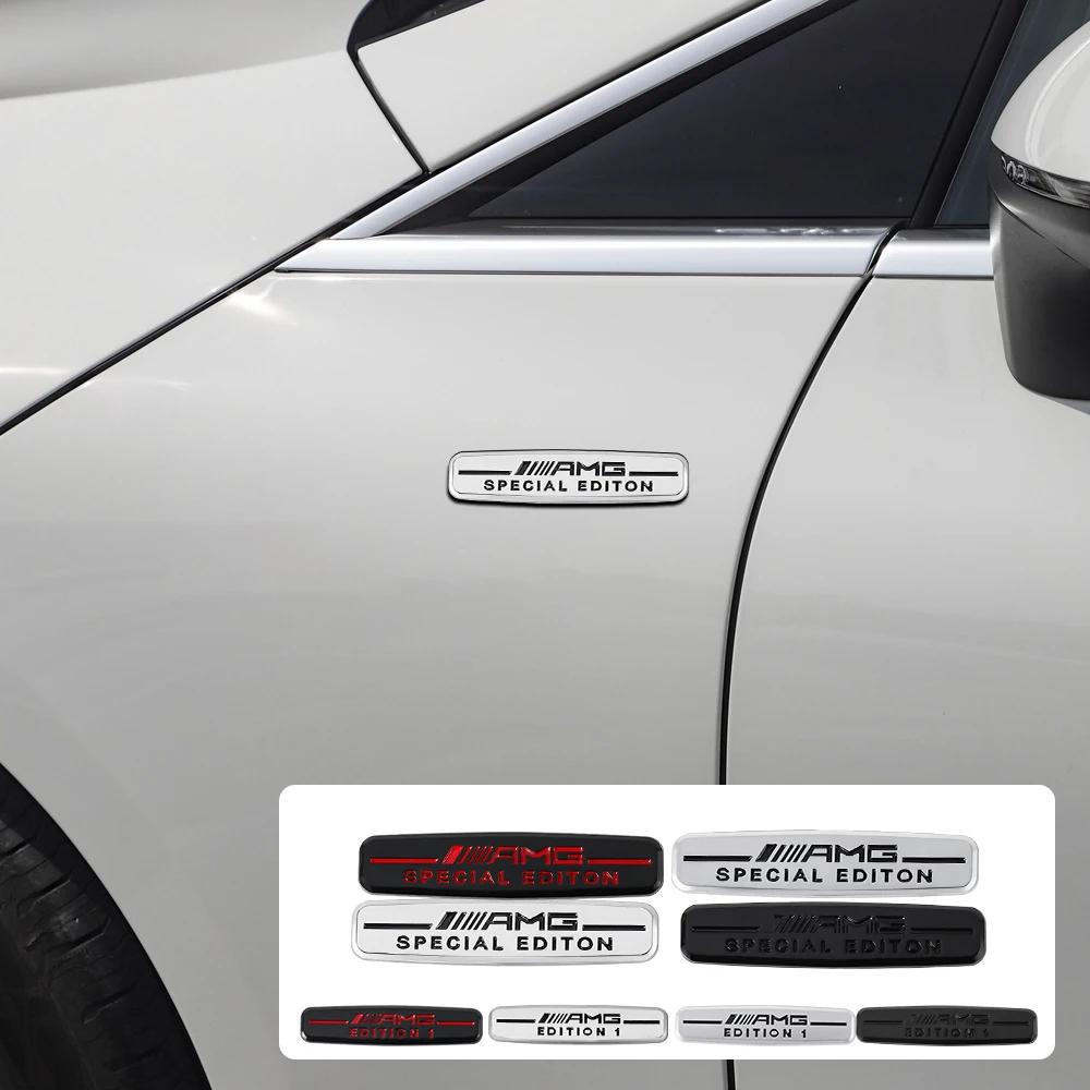 3D ABS автомобильный значок AMG SPECIAL EDITION декоративная наклейка на задний багажник