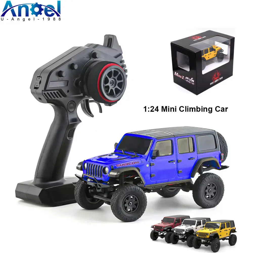 

1/24 Mini 4WD RC Car Devastator Rock Crawler RTR with Double Servo 2.4GHz Remote Control Off-road Car for Kids