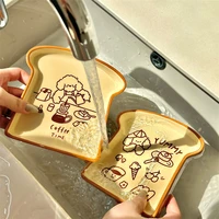 Тарелочки в виде тостов #4