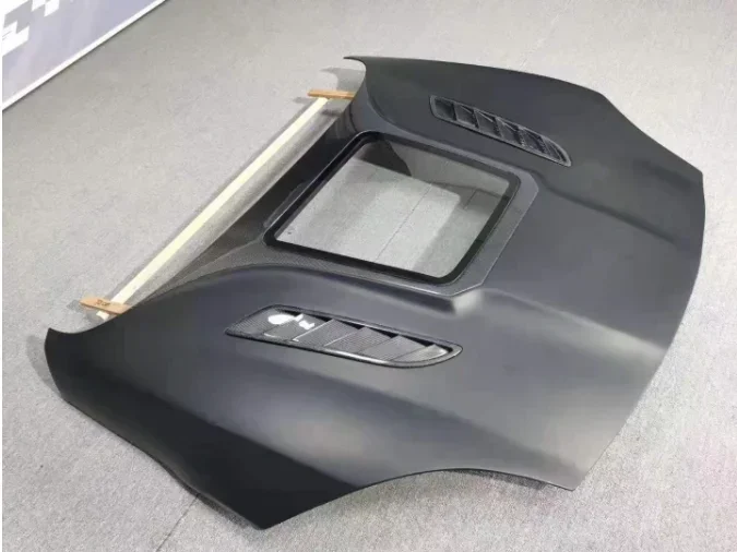 Новинка! Прозрачная крышка FRP/из настоящего углеродного волокна для Jaguar F-TYPE 2013 2014