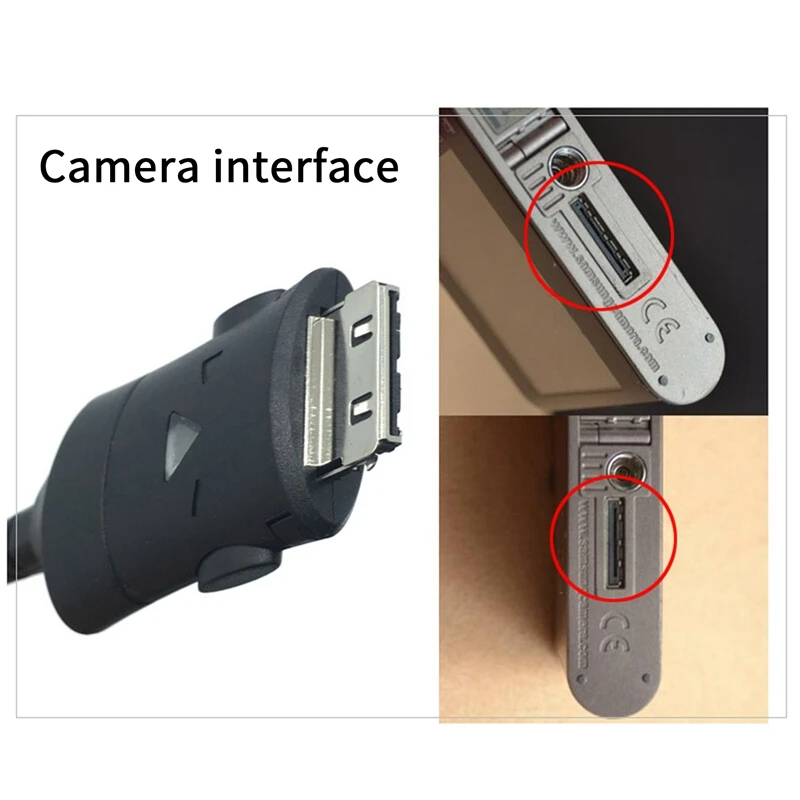 Фото Кабель для зарядки и передачи данных USB X(SUC-C2) для цифровых камер NV3, NV5, NV7, I5, I6, I7, I70, NV20, L70, L73, L74, L7 (9 №3