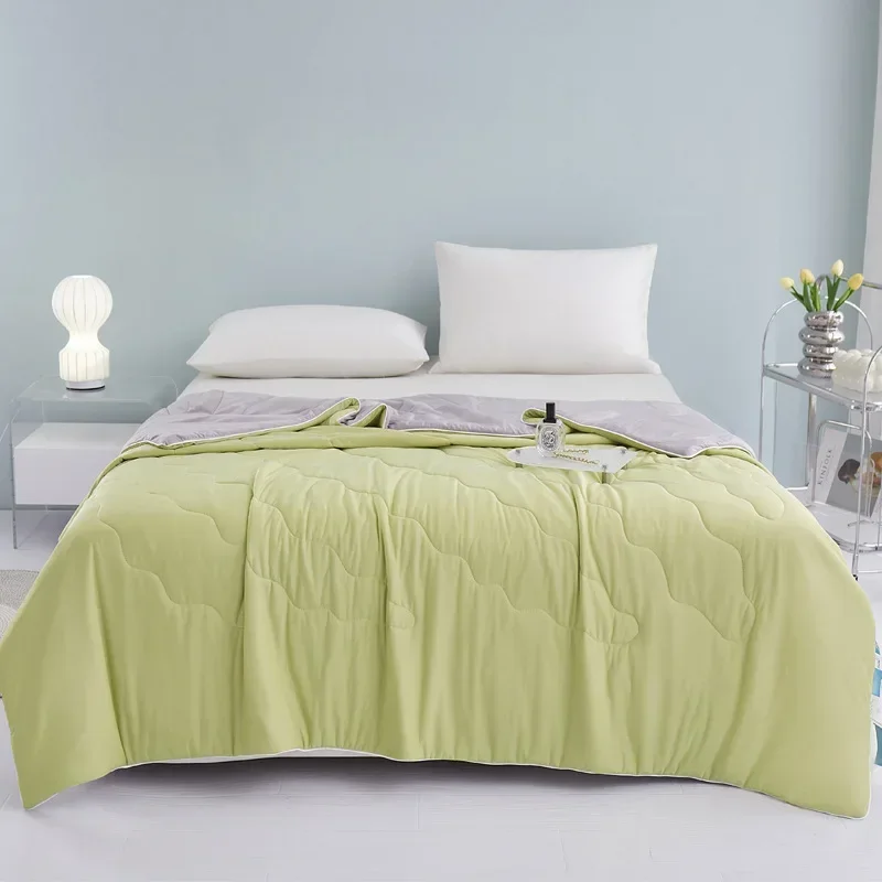 Новое супермягкое Шелковистое охлаждающее одеяло для лета мягкое дышащее тонкое