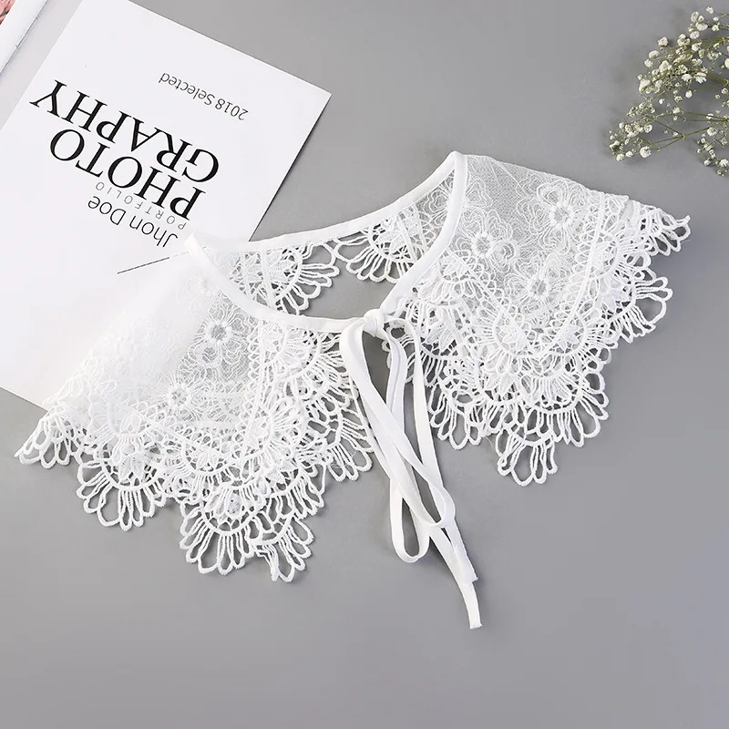 

Женское Ожерелье со съемным воротником, наплечник в виде облака, искусственная кожа, искусственное кружево, шаль, женский аксессуар для одежды