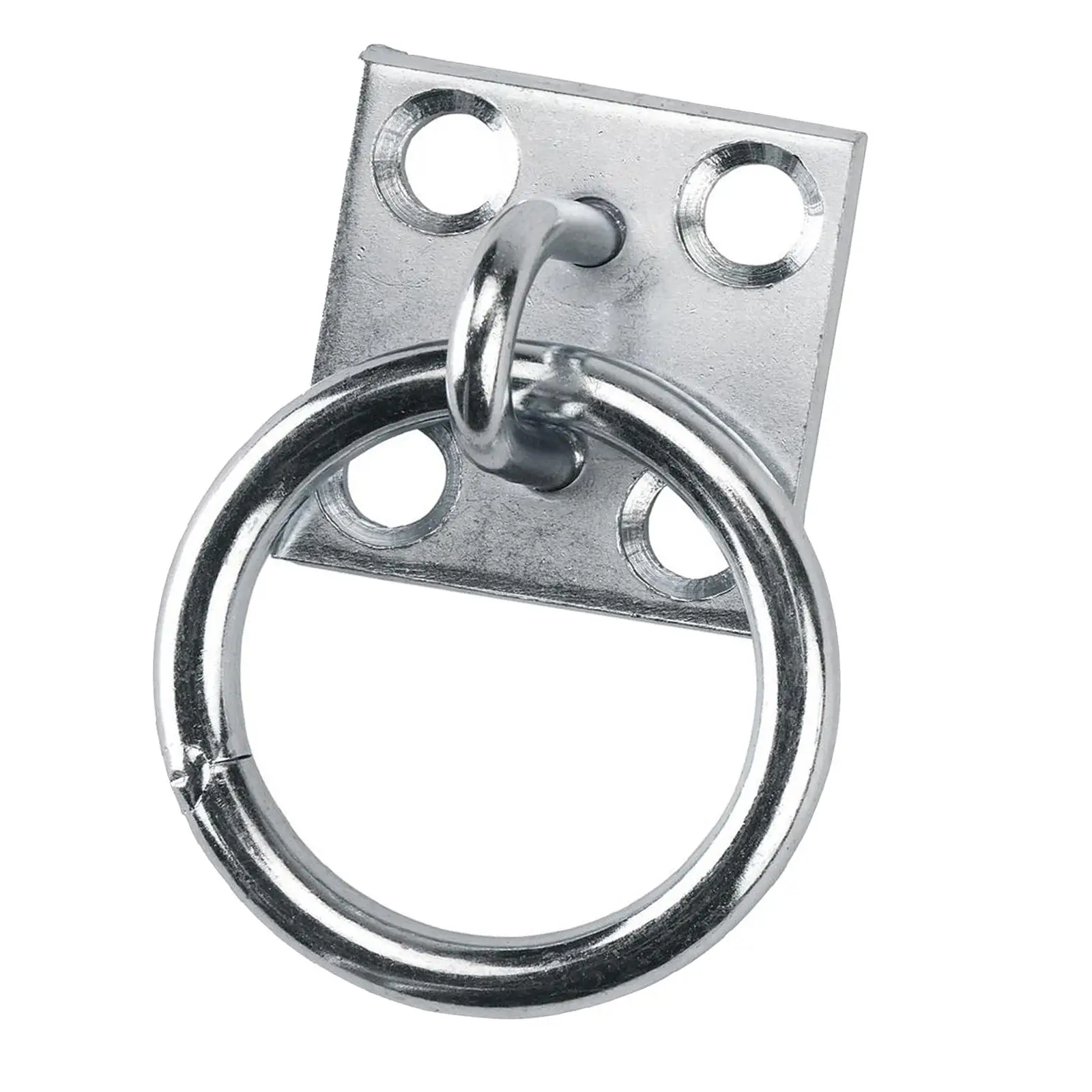

Durable Tie Ring Plate Horse Stable Iron Nickel Plated Tie up for Animal