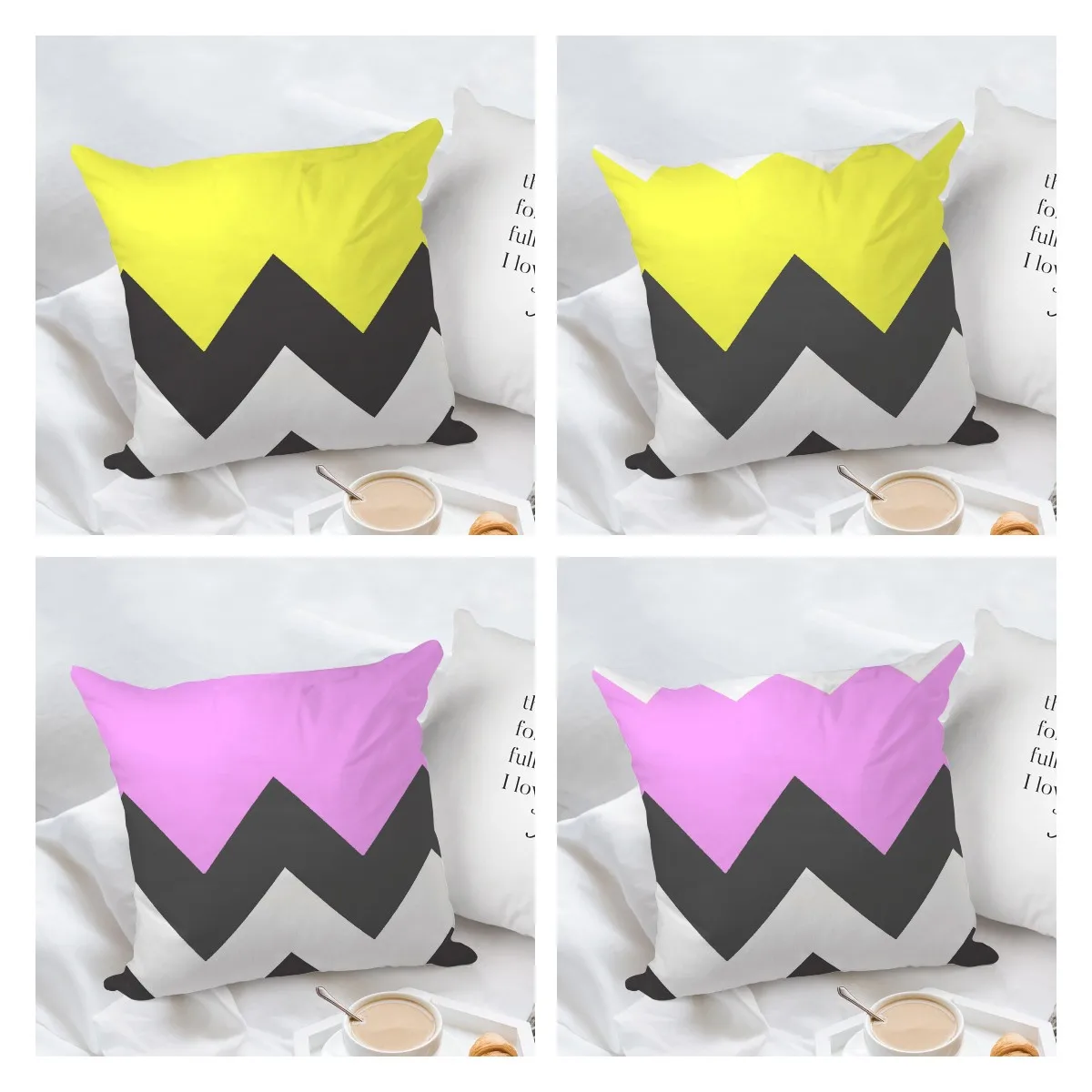Decorative Color Stripe Pillowcase Polyester Square Cushion Cover Throw Pillows Bed Couch Home Decor Dakimakura