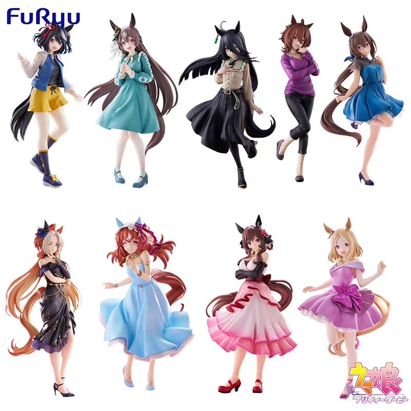 Фото Furyu Umamusume Trio-Try Orfevre Gentildonna Admire Vega Agnes Tachyon Manhattan Cafe Satono Diamond Kitasan Черный Still in Love №1