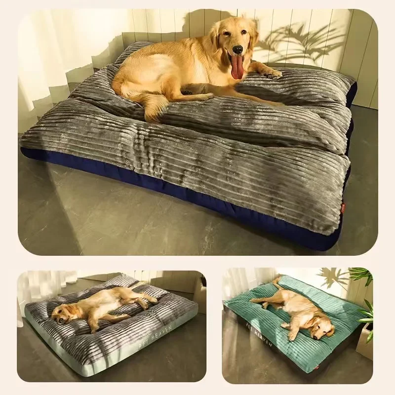 

Dog Mat Sleeping with Winter Floor Mat Removable And Washable Pet Four Seasons Universal Kennel Winter Large Dog Bed